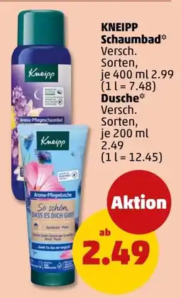 PENNY Kneipp Schaumbad Angebot