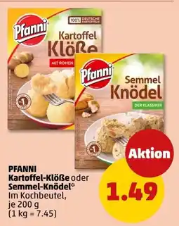 PENNY PFANNI Kartoffel-Klößchen oder Semmel-Knödel Angebot