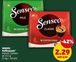 PENNY SENSEO Kaffeepads Angebot