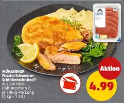 PENNY MÜHLENHOF Frische Schweine-Schinkenschnitzel* Angebot