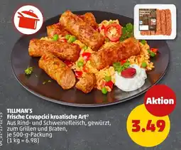 PENNY TILLMAN'S Frische Cevapcici kroatische Art Angebot