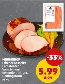 PENNY MÜHLENHOF Frischer Kasseler-Lachsbraten* Angebot