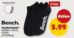 PENNY Bench. Sneakersocken* Angebot