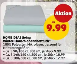 PENNY HOME IDEAS Living Winter-Flausch-Spannbettuch Angebot