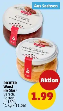 PENNY RICHTER Wurst im Glas* Angebot