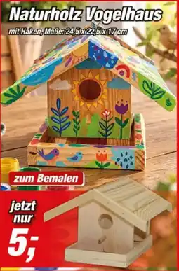 Posten Börse Naturholz Vogelhaus Angebot