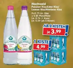 Hol'ab Getränkemarkt Hochwald Passion Kiss/Lime Kiss/Lemon Kiss/Himbeer Kiss Angebot