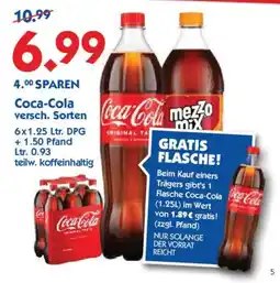Hol'ab Getränkemarkt Coca-Cola versch. Sorten Angebot