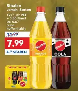 Hol'ab Getränkemarkt Sinalco versch. Sorten Angebot