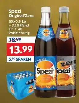 Hol'ab Getränkemarkt Spezi Original/Zero Angebot
