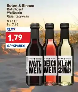 Hol'ab Getränkemarkt Buten & Binnen Rot-/Rosé/Weißwein Qualitätswein Angebot