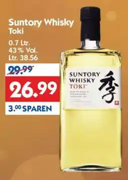 Hol'ab Getränkemarkt Suntory Whisky Toki Angebot