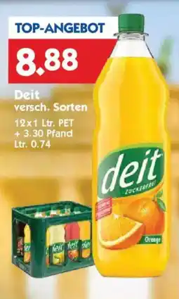 Hol'ab Getränkemarkt deit ZUCKERFREI Orange Angebot