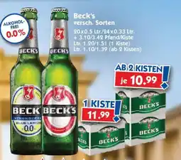 Hol'ab Getränkemarkt Beck's Angebot