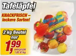 Posten Börse Tafeläpfel Angebot