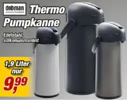 Posten Börse dobman Thermo Pumpkanne Angebot