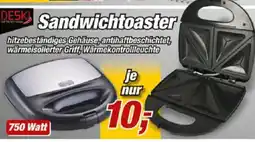 Posten Börse Sandwich toaster DESK Angebot