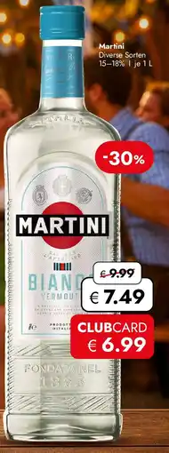 Travel Free Martini Bianco Vermouth Angebot