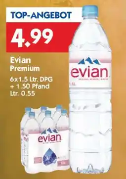 Hol'ab Getränkemarkt Evian Premium Angebot