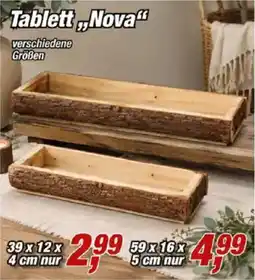 Posten Börse Tablett "Nova" Angebot