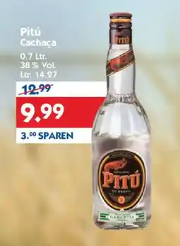 Hol'ab Getränkemarkt Pitú Cachaça Angebot