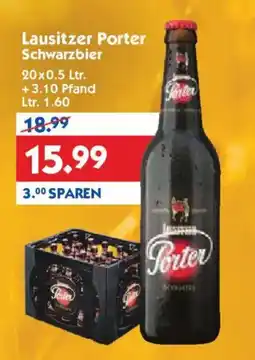 Hol'ab Getränkemarkt Lausitzer Porter Schwarzbier Angebot