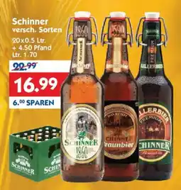 Hol'ab Getränkemarkt Schinner versch. Sorten Angebot