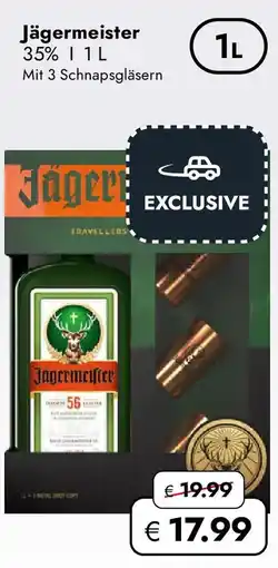 Travel Free Jägermeister Angebot