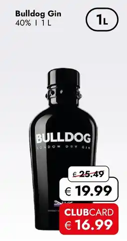 Travel Free Bulldog Gin Angebot