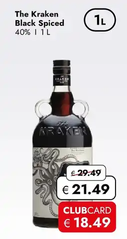Travel Free The Kraken Black Spiced Angebot