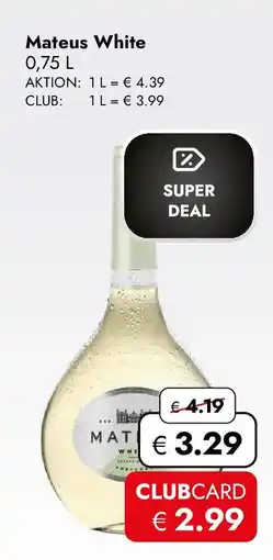 Travel Free Mateus White Angebot