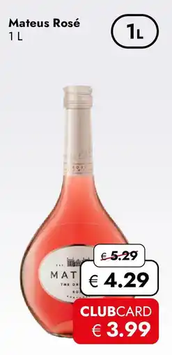 Travel Free Mateus Rosé Angebot