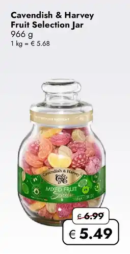 Travel Free Cavendish & Harvey Fruit Selection Jar Angebot