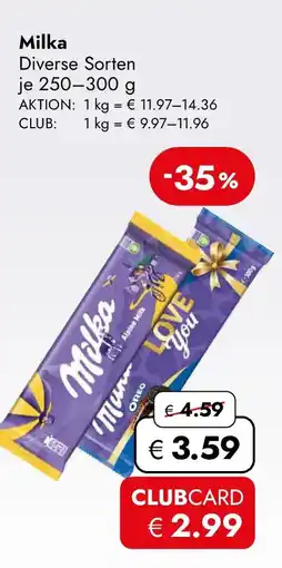 Travel Free Milka Angebot