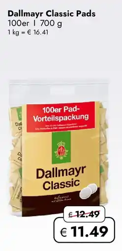 Travel Free Dallmayr Classic Pads Angebot