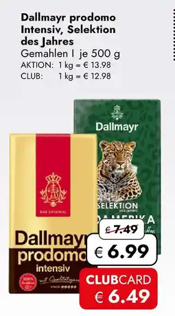 Travel Free Dallmayr prodomo Intensiv, Selektion des Jahres Angebot