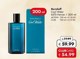 Travel Free Davidoff Cool Water EdTS Herren Angebot