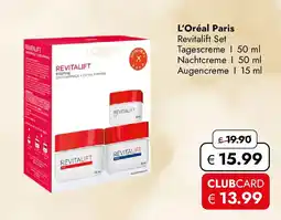 Travel Free L'Oréal Paris Revitalift Set Angebot