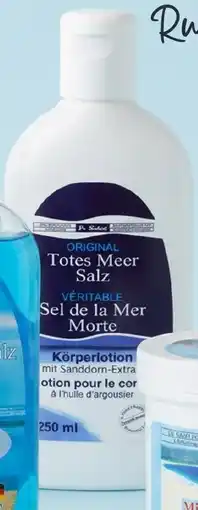 Thomas Philipps DR. SACHER'S Totes Meer Salz Körperlotion Angebot