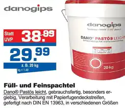 i&M Bauzentrum Danogips Füll- und Feinspachtel Angebot