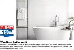 i&M Bauzentrum Wanfliese Antiko weiß Angebot