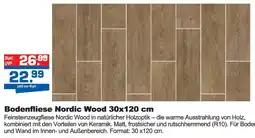 i&M Bauzentrum Bodenfliese Nordic Wood 30x120 cm Angebot
