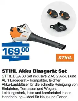 i&M Bauzentrum STIHL Akku Blasgerät Set Angebot