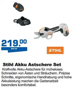 i&M Bauzentrum Stihl Akku Astschere Set Angebot