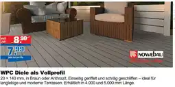 i&M Bauzentrum WPC Diele als Vollprofil Angebot