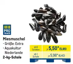 METRO PRO TRACE Miesmuschel Angebot