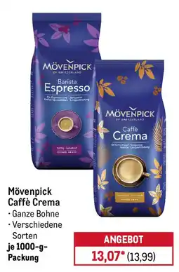 METRO Mövenpick Caffè Crema Angebot