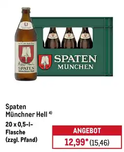 METRO Spaten Münchner Hell Angebot