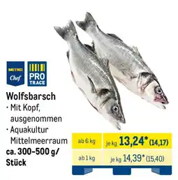METRO Wolfsbarsch Angebot