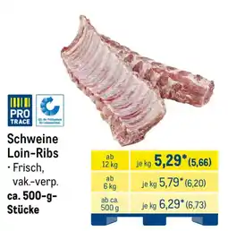 METRO Schweine Loin-Ribs Angebot